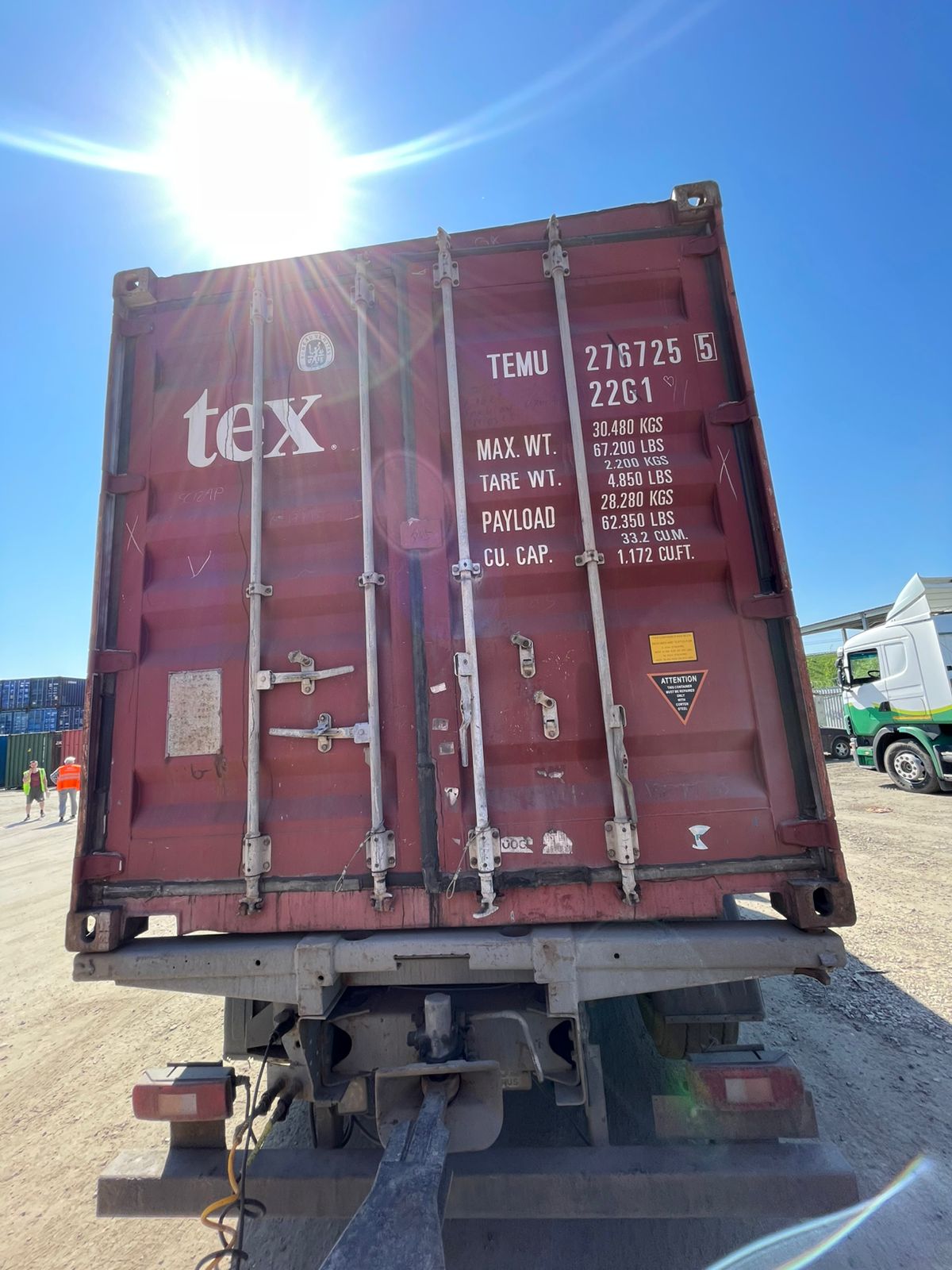 Морской контейнер TEMU2767255